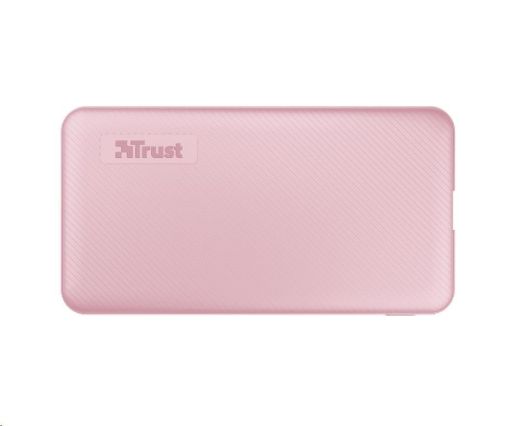 Obrázek TRUST powerbanka Primo Ultra-thin, 5.000 mAh, pink/růžová