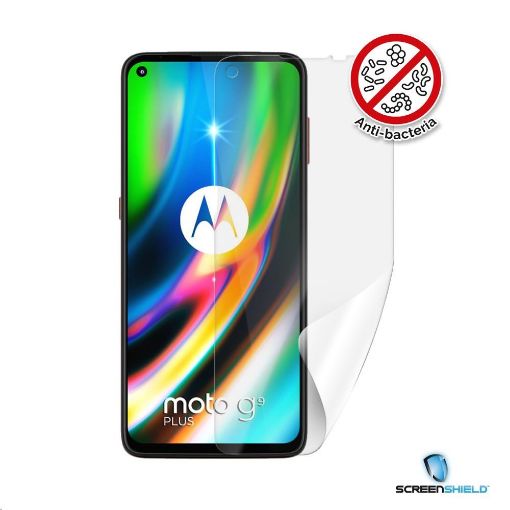 Obrázek Screenshield fólie na displej Anti-Bacteria pro MOTOROLA Moto G9 Plus XT2087