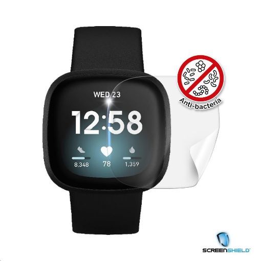 Obrázek Screenshield fólie na displej Anti-Bacteria pro FITBIT Versa 3