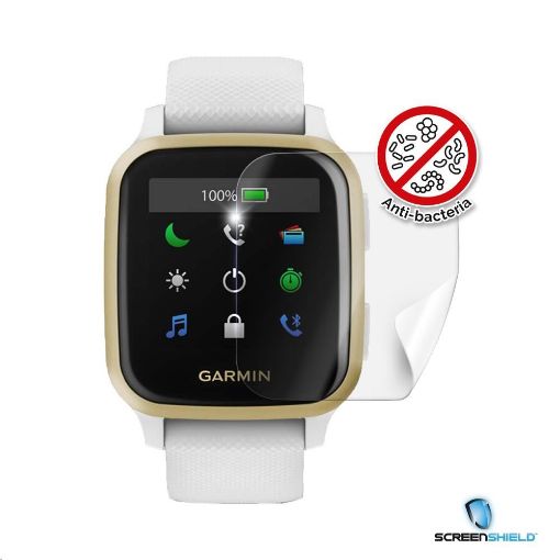 Obrázek Screenshield fólie na displej Anti-Bacteria pro GARMIN Venu SQ