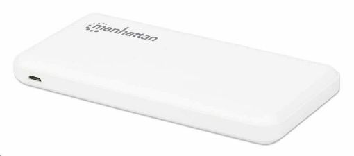 Obrázek Manhattan powerbanka, 10.000 mAh, Two USB-A Output Ports (2.1 A and 1 A), bílá