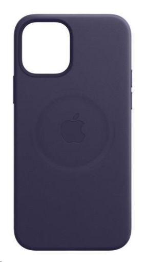 Obrázek APPLE iPhone 12 mini Leather Case with MagSafe - Deep Violet