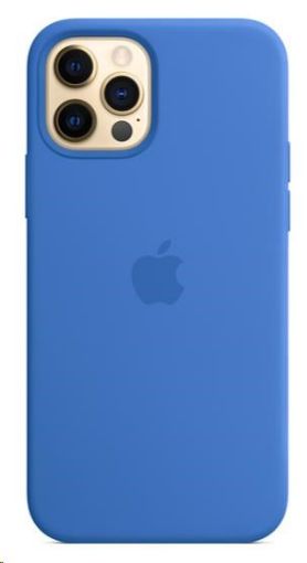 Obrázek APPLE iPhone 12 | 12 Pro Silicone Case with MagSafe - Capri Blue