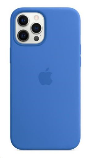 Obrázek APPLE iPhone 12 Pro Max Silicone Case with MagSafe - Capri Blue