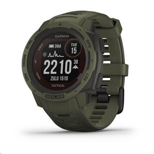 Obrázek Garmin GPS sportovní hodinky Instinct Solar Tactical Green Optic