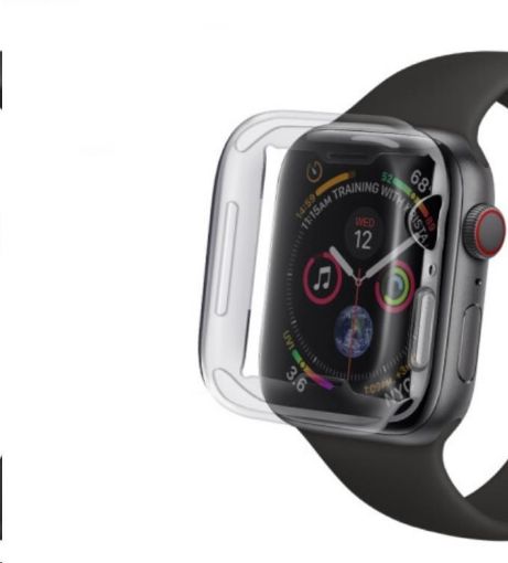 Obrázek COTEetCI celoplošné ochranné pouzdro pro Apple Watch 4 / 5 40 mm transparentní