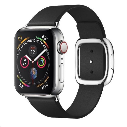 Obrázek COTEetCI kožený magnetický řemínek Nobleman pro Apple Watch 38 / 40mm černá