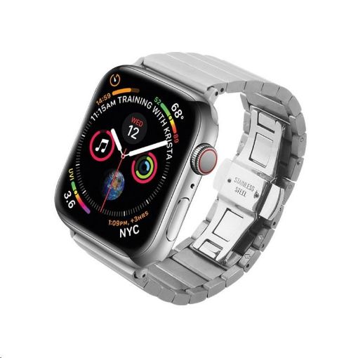 Obrázek COTEetCI ocelový pásek pro Apple Watch 38 / 40mm stříbrný