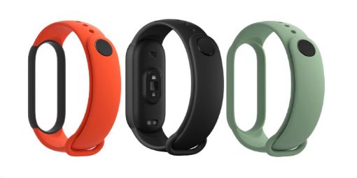 Obrázek Mi Smart Band 5 Strap (Black,Orange,Cyan)