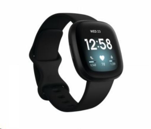 Obrázek Fitbit Versa 3 - Black/Black Aluminum