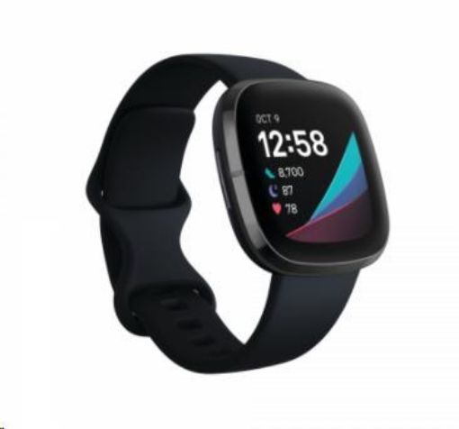 Obrázek Fitbit Sense - Carbon/Graphite Stainless Steel