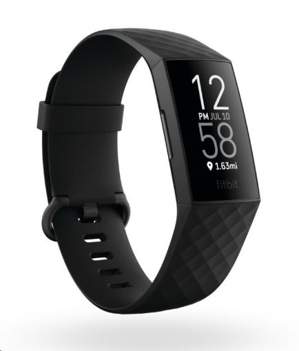 Obrázek Fitbit Charge 4 (NFC) w integrated GPS & FitbitPay - Black/Black