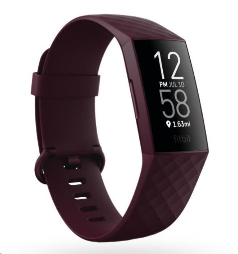 Obrázek Fitbit Charge 4 (NFC) w integrated GPS & FitbitPay - Rosewood/Rosewood