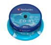 Obrázek VERBATIM CDR 25 pack 700MB 52x spindle Extra P./DL