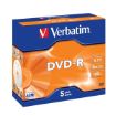 Obrázek VERBATIM DVD-R 5 pack 4,7GB 16x jewel