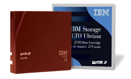 Obrázek IBM LTO7 type M RW Ultrium 9TB/18TB RW s labelem a inicializací (lze objednat po 20 ks)