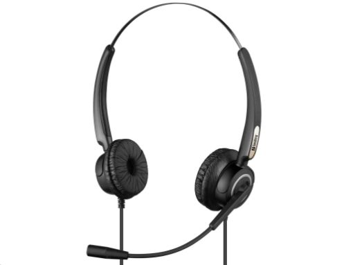 Obrázek Sandberg náhlavní souprava Pro s mikrofonem, USB, stereo, černá
