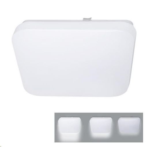 Obrázek Solight LED stropní světlo, 3-stupňové stmívání, 18W, 1260lm, 4000K, čtvercové 33cm