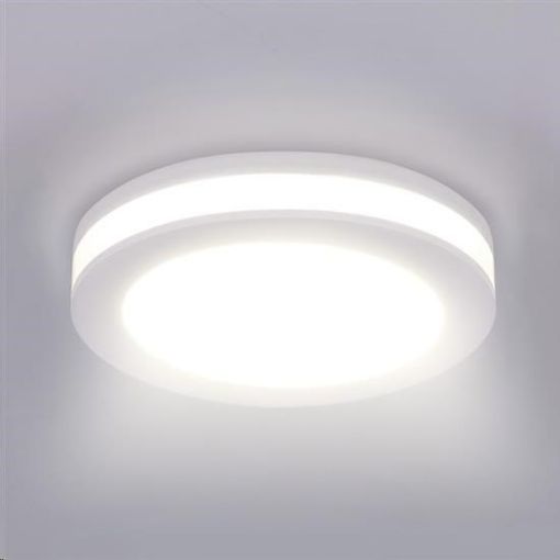 Obrázek Solight LED podhledové svítidlo, 10W, 800lm, 4000K, IP44, kulaté