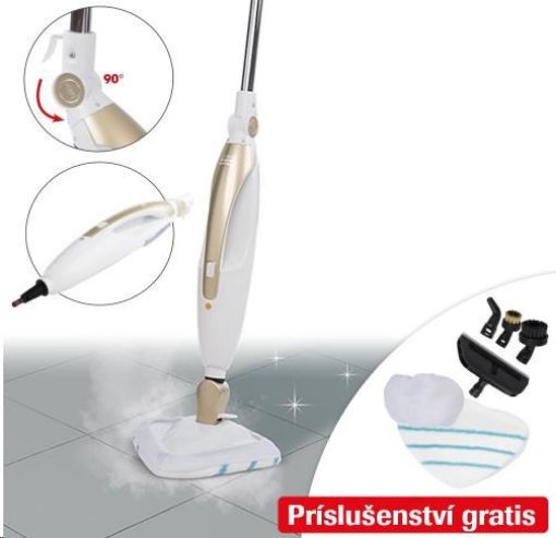 Obrázek Livington Prime Steam Mop - 1 parní čistič, 10 funkcí