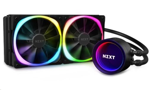 Obrázek NZXT vodní chladič Kraken X53 RGB / 2x 120mm fan / LGA 2066/2011(-3)/1366/1156/1155/1151/1150/AM4