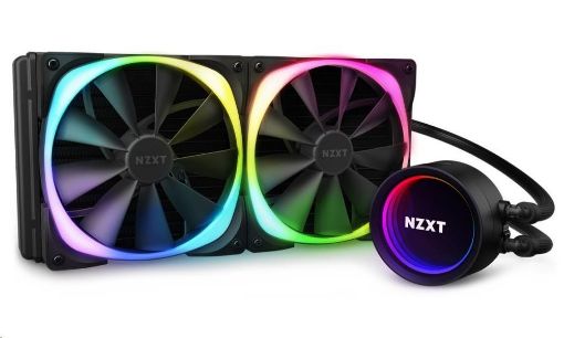 Obrázek NZXT vodní chladič Kraken X63 RGB / 2x 140mm fan / LGA 2066/2011(-3)/1366/1156/1155/1151/1150/AM4