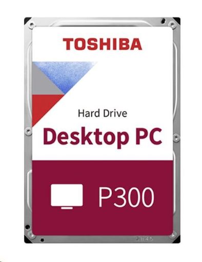 Obrázek TOSHIBA HDD P300 Desktop PC (CMR) 2TB, SATA III, 7200 rpm, 64MB cache, 3,5", BULK