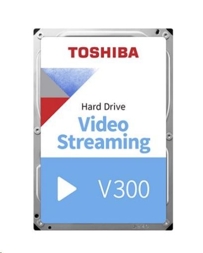 Obrázek TOSHIBA HDD V300 Video Streaming 1TB, SATA III, 5700 rpm, 64MB cache, 3,5", BULK