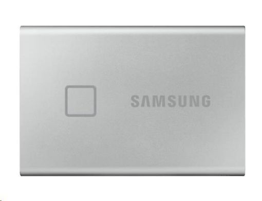 Obrázek Samsung Externí SSD disk T7 touch - 1 TB - stříbrný