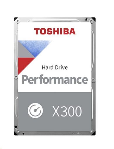 Obrázek TOSHIBA HDD X300 6TB, SATA III, 7200 rpm, 128MB cache, 3,5", BULK