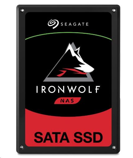 Obrázek SEAGATE SSD 240GB IronWolf 110, 2,5", SATA (R:560/W:345 MB/s)