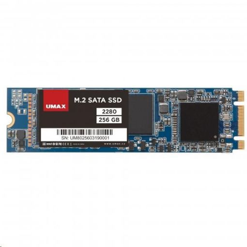 Obrázek Umax M.2 SATA SSD 2280 256GB