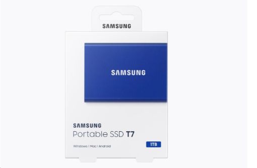 Obrázek Samsung Externí SSD disk - 1TB - modrý