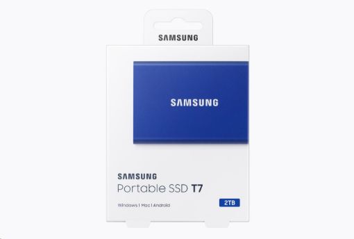 Obrázek Samsung Externí SSD disk - 2TB - modrý