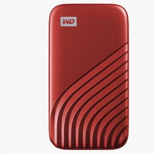 Obrázek SanDisk WD My Passport SSD externí 1TB , USB-C 3.2 ,1050/1000MB/s R/W PC & Mac ,Red