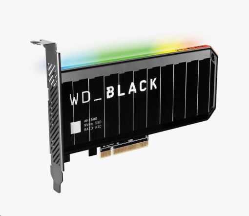 Obrázek WD BLACK SSD NVMe 2TB PCIe AN1500,Gen3, (R:6500, W:4100MB/s)