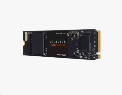 Obrázek WD BLACK SSD NVMe 250GB PCIe SN750 SE, Gen4 8 Gb/s, (R:3200, W:1000MB/s)