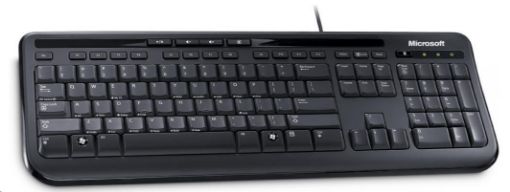 Obrázek Microsoft Keyboard Wired 600, English, Black