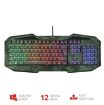 Obrázek TRUST Klávesnice GXT 830 RW-C Avonn Gaming Keyboard - Camo