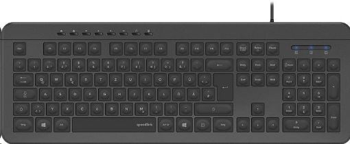 Obrázek SPEED LINK klávesnice SL-640006-BK LIRIC Keyboard, black