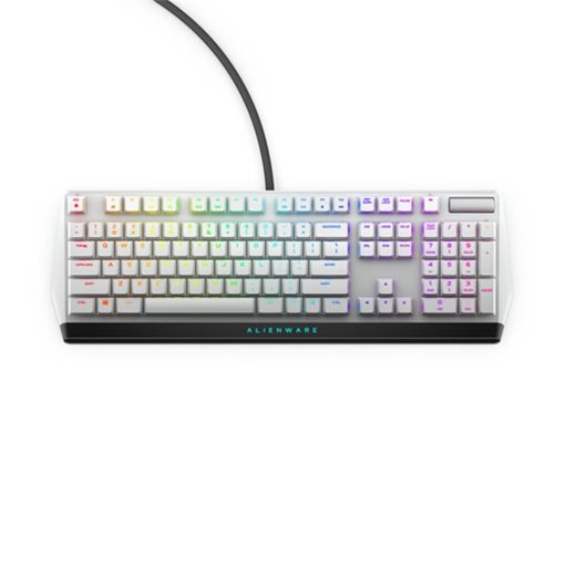 Obrázek DELL Alienware  510K Low-profile RGB Mechanical Gaming Keyboard - AW510K (Lunar Light)