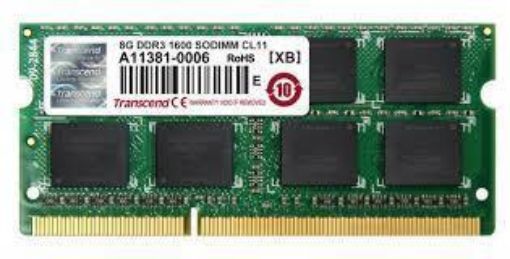 Obrázek DDR3 8GB SODIMM 1600MHz TRANSCEND JetRam™, 512Mx8 CL11, bulk