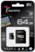 Obrázek ADATA MicroSDHC karta 32GB Premier Pro UHS-I U3 (R:95MB) + SD adaptér