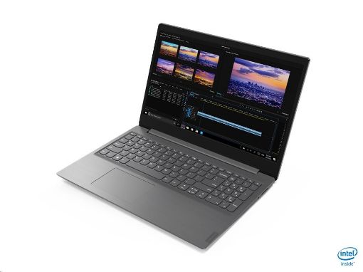 Obrázek LENOVO NTB V15-IIL - i5-1035G1@1.0GHz,15.6" FHD,8GB,128SSD,1TB HDD,noDVD,HDMI,čt.pk,cam,Intel UHD,W10H,2r carryin,šedá