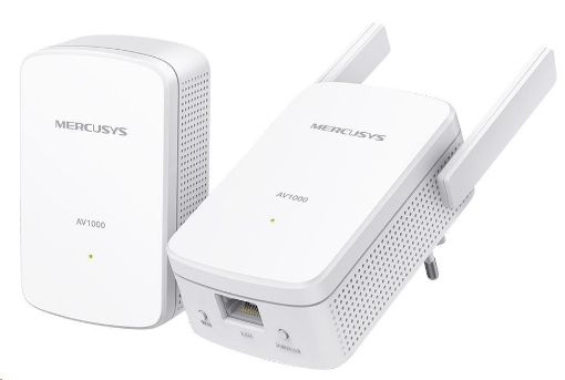 Obrázek MERCUSYS MP510 KIT [Sada adaptérů AV1000 Gigabit Powerline]