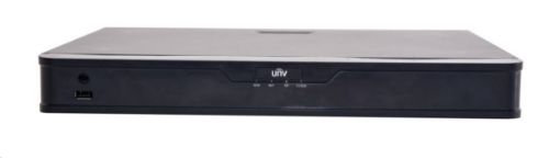 Obrázek Uniview NVR, 16 kanálů, H.265, 2x HDD, 8x PoE, max.130W, 8Mpix (112Mbps/96Mbps), HDMI, VGA, 1xUSB 2.0+1x USB 3.0, audio