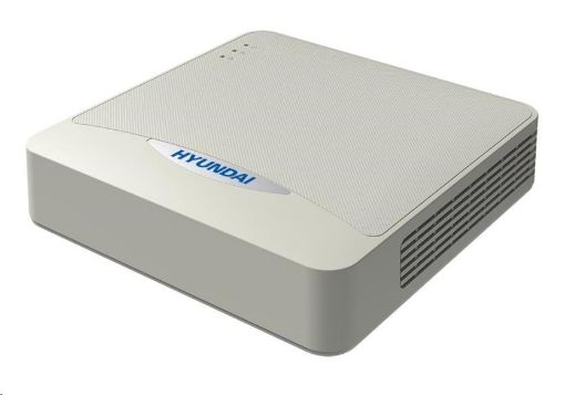 Obrázek HYUNDAI NVR, 4 kanály, 1x HDD(až 6TB), FHD, 2xUSB, 1xHDMI a 1xVGA, audio in/out