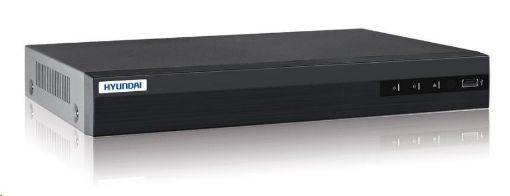 Obrázek HYUNDAI NVR, 8 kanálů, 2x HDD(až 8TB), 4K UHD, 8xPoE, 2xUSB, 1xHDMI a 1xVGA, 4xDI,1xDO, audio in/out