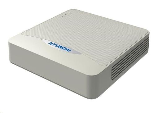 Obrázek HYUNDAI NVR, 4 kanály, 1x HDD(až 6TB), 4xPoE (36W), FHD, 2xUSB, 1xHDMI a 1xVGA, audio in/out