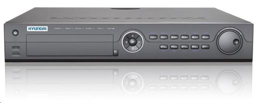 Obrázek HYUNDAI NVR, 32 kanálů, 4x HDD(až 6TB), 4K UHD, 16xPoE(200W), 3xUSB, 1xHDMI a 1xVGA, 4xDI,1xDO, audio in/out